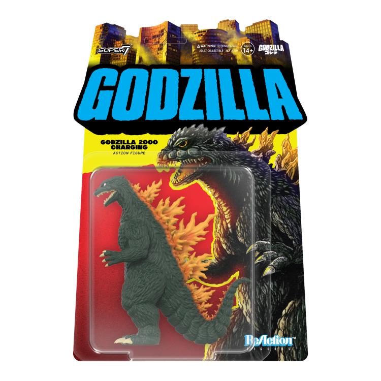 Toho ReAction Godzilla 2000 (Charging) Action Figure Gallery Image 6