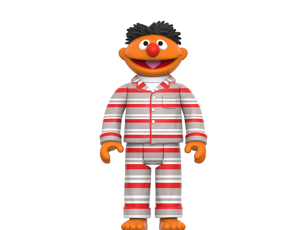Sesame Street ReAction Ernie in PJs Action Figure Gallery Image 1