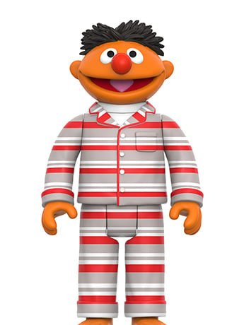 Sesame Street ReAction Ernie in PJs Action Figure Gallery Image 2