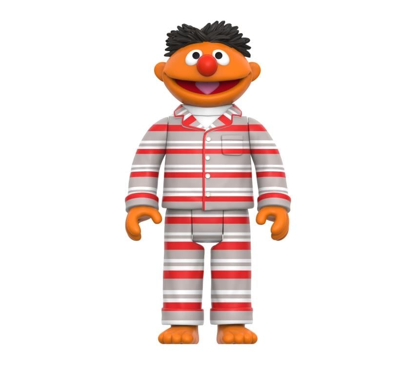 Sesame Street ReAction Ernie in PJs Action Figure Gallery Image 3