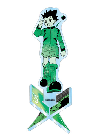 Hunter x Hunter Acrylic "X" Figure -with- Gon Freecss (Birthday 2026) Exclusive Acrylic Stand Gallery Image 2
