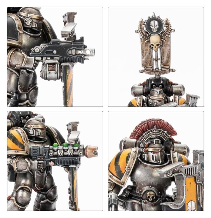 Warhammer: The Horus Heresy - Legiones Astartes MKIII Breacher Squad Scale Miniatures Set Gallery Image 4