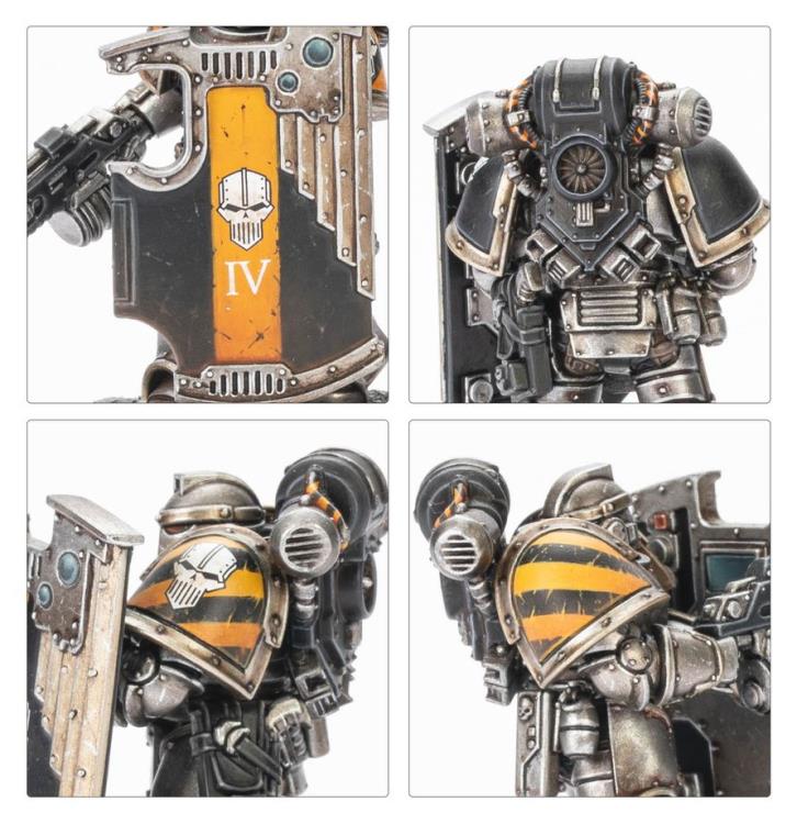Warhammer: The Horus Heresy - Legiones Astartes MKIII Breacher Squad Scale Miniatures Set Gallery Image 5