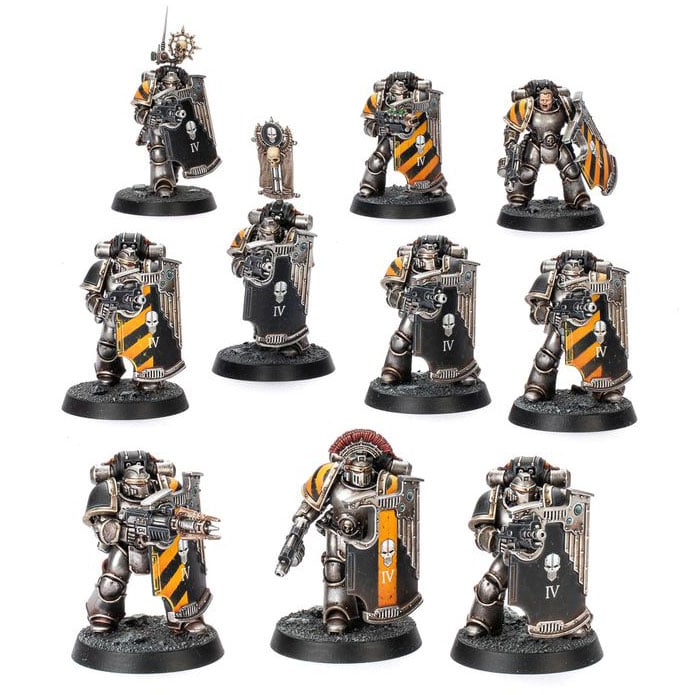 Warhammer: The Horus Heresy - Legiones Astartes MKIII Breacher Squad Scale Miniatures Set Gallery Image 3