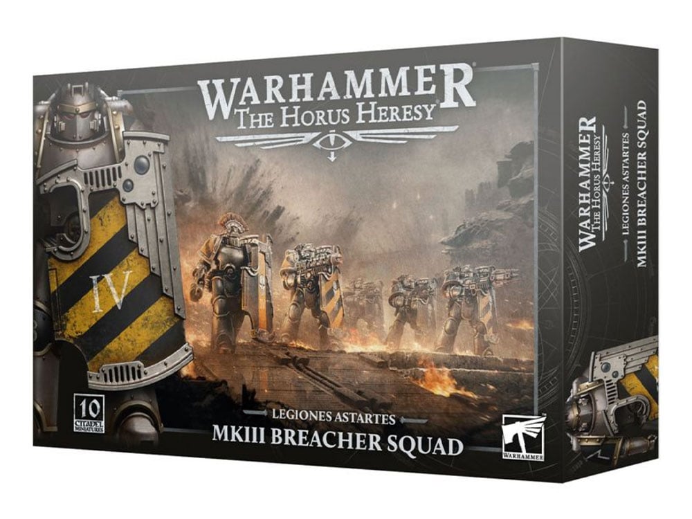 Warhammer: The Horus Heresy - Legiones Astartes MKIII Breacher Squad Scale Miniatures Set Gallery Image 1