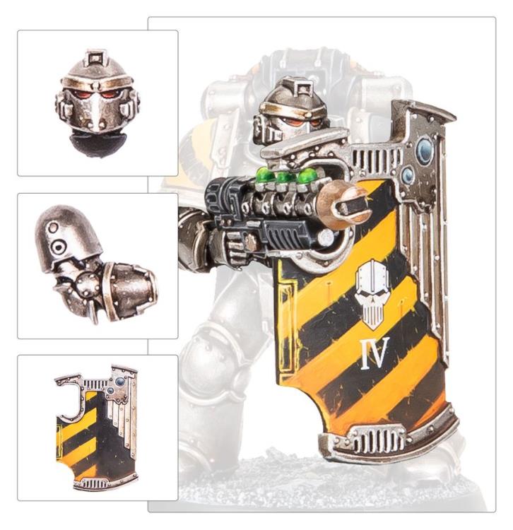 Warhammer: The Horus Heresy - Legiones Astartes MKIII Breacher Squad Upgrade Set Gallery Image 4
