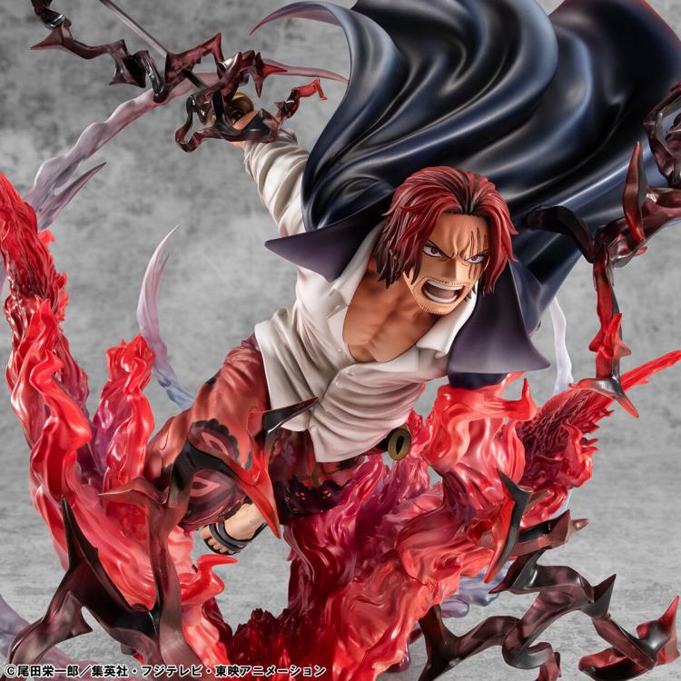 One Piece Portrait of Pirates SA-MAXIMUM Red-Haired Pirates Captain Shanks (Kamusari Ver.) Exclusive Figure Gallery Image 12