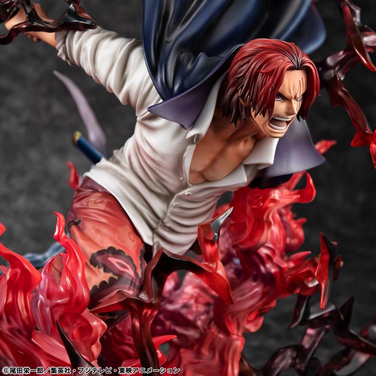 One Piece Portrait of Pirates SA-MAXIMUM Red-Haired Pirates Captain Shanks (Kamusari Ver.) Exclusive Figure Gallery Image 18