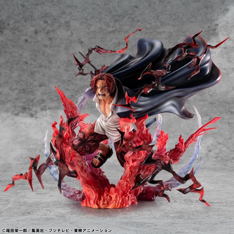 One Piece Portrait of Pirates SA-MAXIMUM Red-Haired Pirates Captain Shanks (Kamusari Ver.) Exclusive Figure Gallery Image 5