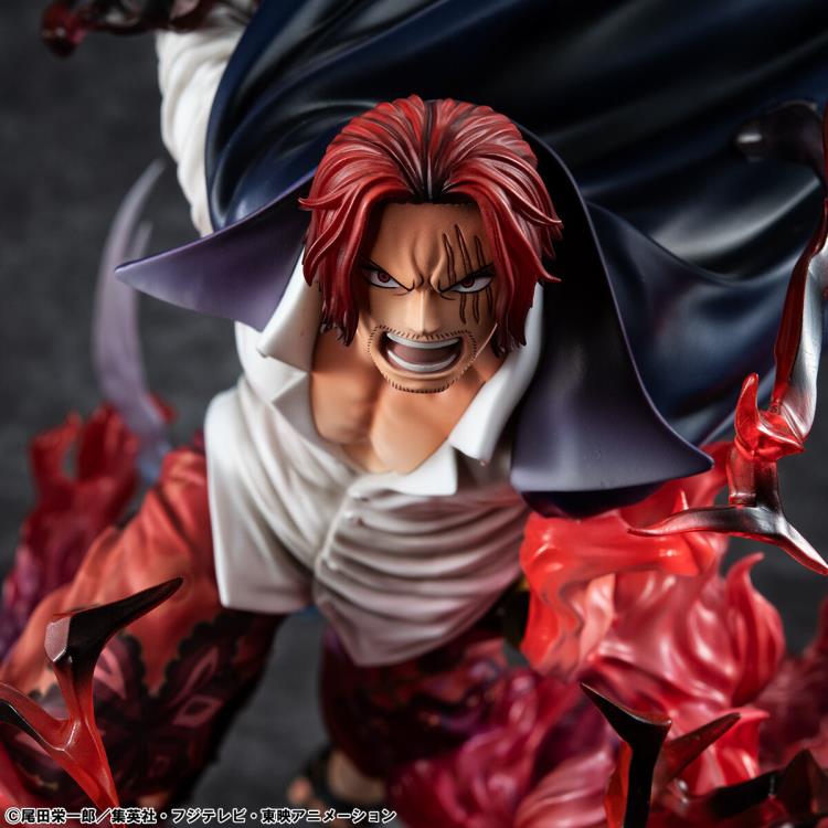 One Piece Portrait of Pirates SA-MAXIMUM Red-Haired Pirates Captain Shanks (Kamusari Ver.) Exclusive Figure Gallery Image 15