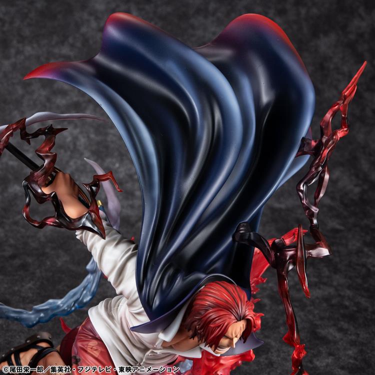 One Piece Portrait of Pirates SA-MAXIMUM Red-Haired Pirates Captain Shanks (Kamusari Ver.) Exclusive Figure Gallery Image 19