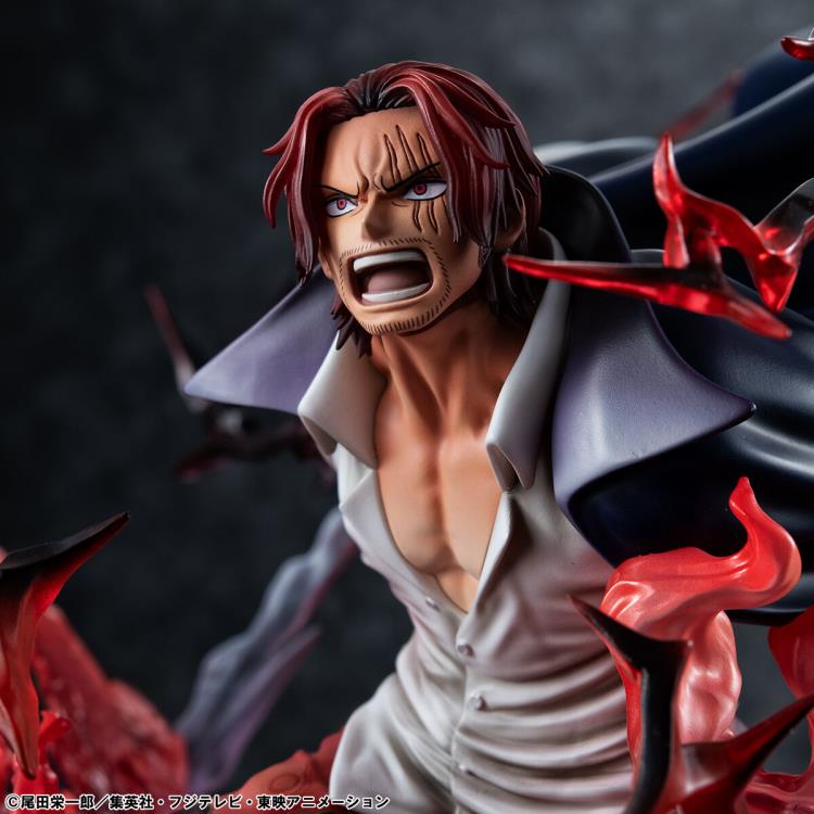 One Piece Portrait of Pirates SA-MAXIMUM Red-Haired Pirates Captain Shanks (Kamusari Ver.) Exclusive Figure Gallery Image 14