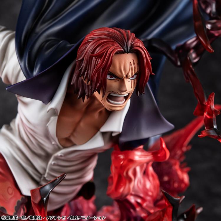 One Piece Portrait of Pirates SA-MAXIMUM Red-Haired Pirates Captain Shanks (Kamusari Ver.) Exclusive Figure Gallery Image 16