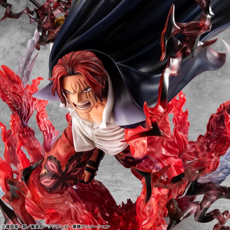 One Piece Portrait of Pirates SA-MAXIMUM Red-Haired Pirates Captain Shanks (Kamusari Ver.) Exclusive Figure Gallery Image 10