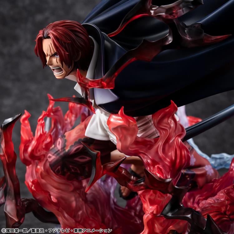 One Piece Portrait of Pirates SA-MAXIMUM Red-Haired Pirates Captain Shanks (Kamusari Ver.) Exclusive Figure Gallery Image 21