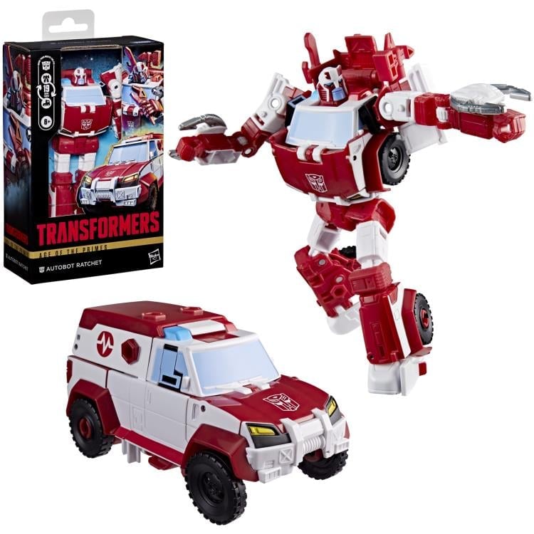 Transformers: Age of the Primes Deluxe Class Autobot Ratchet Action Figure Gallery Image 16