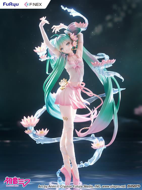 Vocaloid F:Nex Hatsune Miku (Water Lily Ver.) 1/7 Scale Figure Gallery Image 4