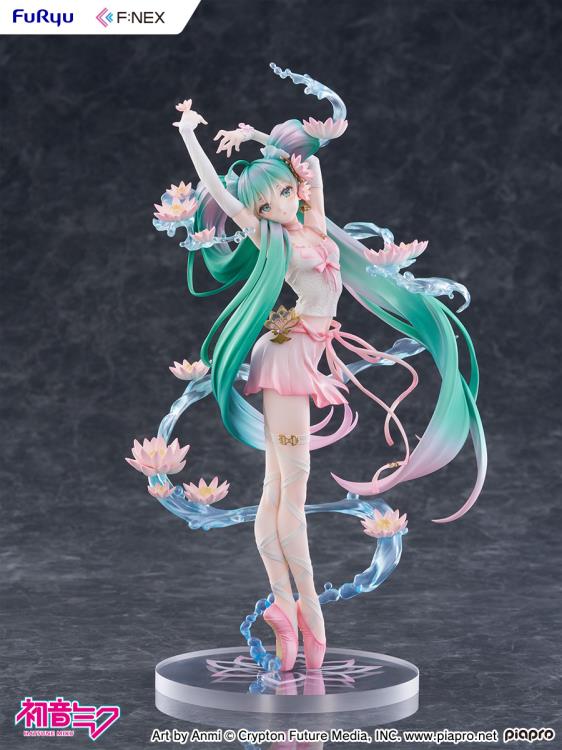 Vocaloid F:Nex Hatsune Miku (Water Lily Ver.) 1/7 Scale Figure Gallery Image 10