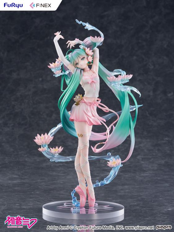 Vocaloid F:Nex Hatsune Miku (Water Lily Ver.) 1/7 Scale Figure Gallery Image 11