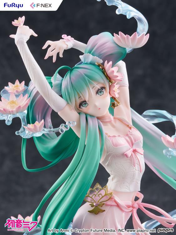 Vocaloid F:Nex Hatsune Miku (Water Lily Ver.) 1/7 Scale Figure Gallery Image 17