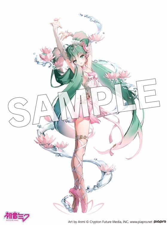 Vocaloid F:Nex Hatsune Miku (Water Lily Ver.) 1/7 Scale Figure Gallery Image 18