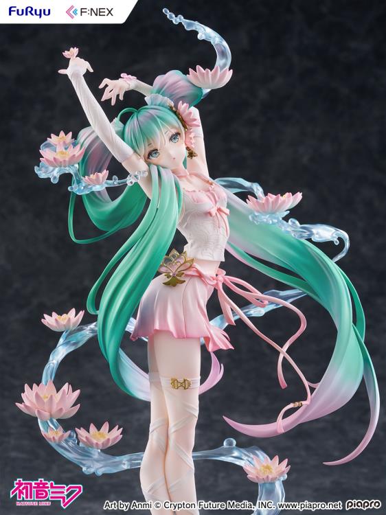 Vocaloid F:Nex Hatsune Miku (Water Lily Ver.) 1/7 Scale Figure Gallery Image 14