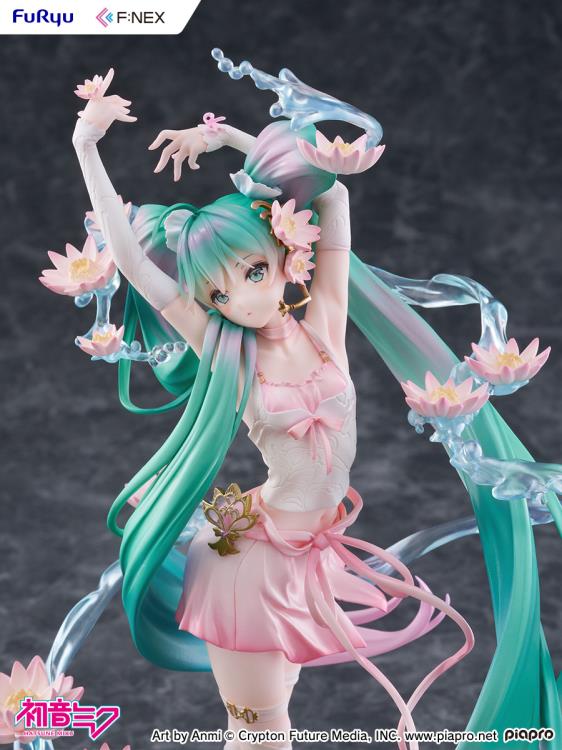 Vocaloid F:Nex Hatsune Miku (Water Lily Ver.) 1/7 Scale Figure Gallery Image 15