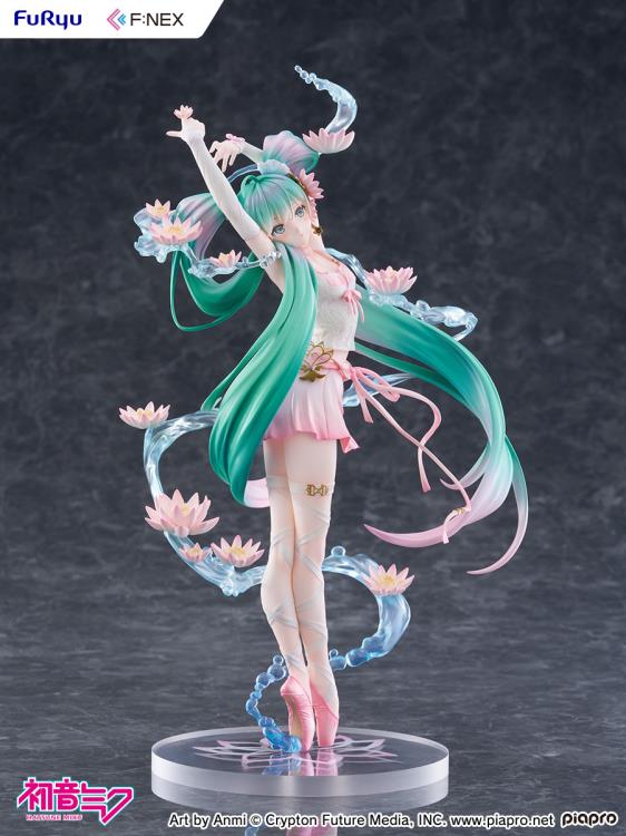 Vocaloid F:Nex Hatsune Miku (Water Lily Ver.) 1/7 Scale Figure Gallery Image 13