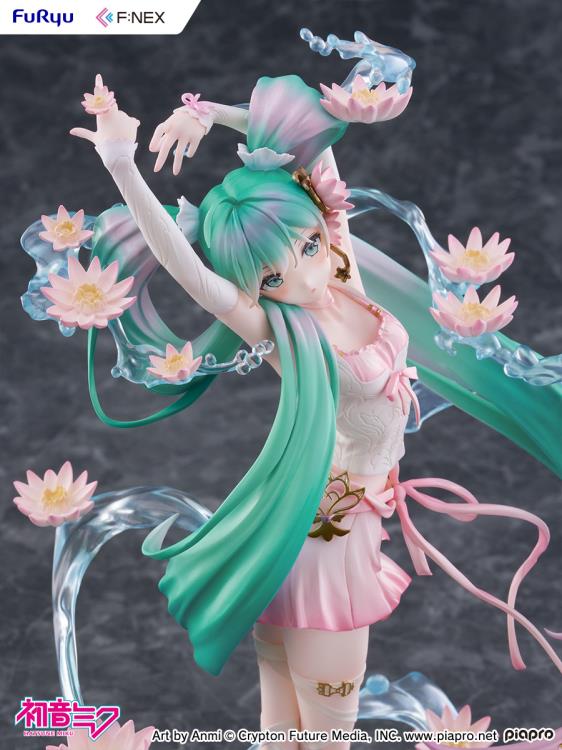 Vocaloid F:Nex Hatsune Miku (Water Lily Ver.) 1/7 Scale Figure Gallery Image 16