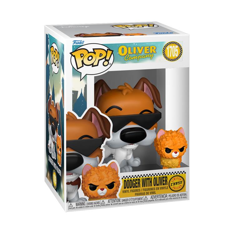 Oliver & Company POP! & Buddy #1705 Dodger with Oliver (Chase) Gallery Image 3