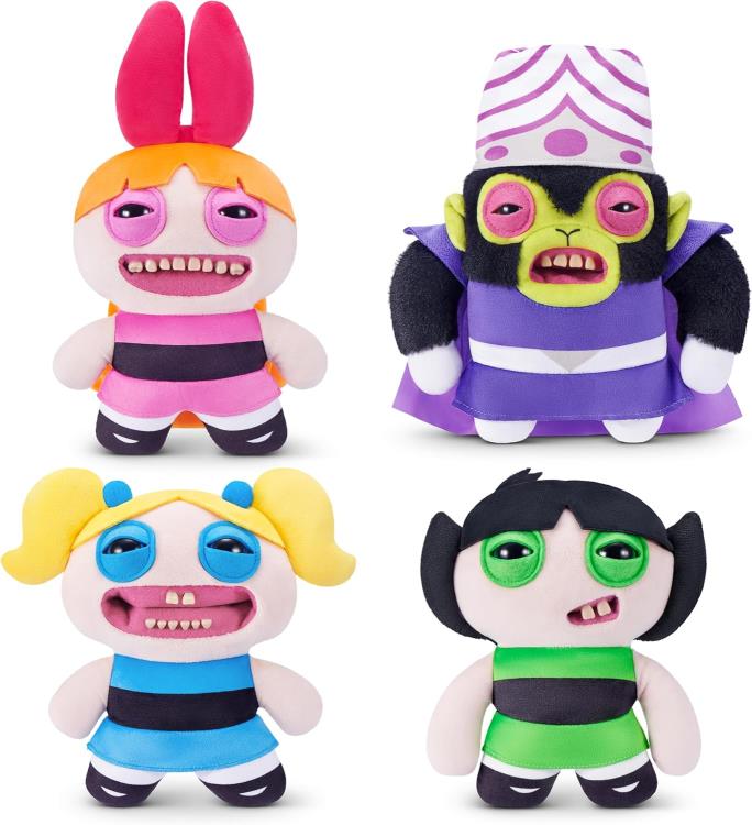 Powerpuff Girls Mojo Jojo Puff Out Plush with Bottle Toys R Is