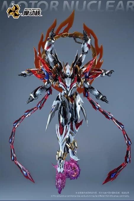 Legend of Star General MNP-XH04W Tianyingxing Santanhaihui Nezha (Majestic Color) Model Kit Gallery Image 9