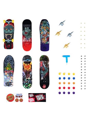 Godzilla vs. Santa Cruz Tech Deck Sk8shop Bonus Pack Fingerboard Set