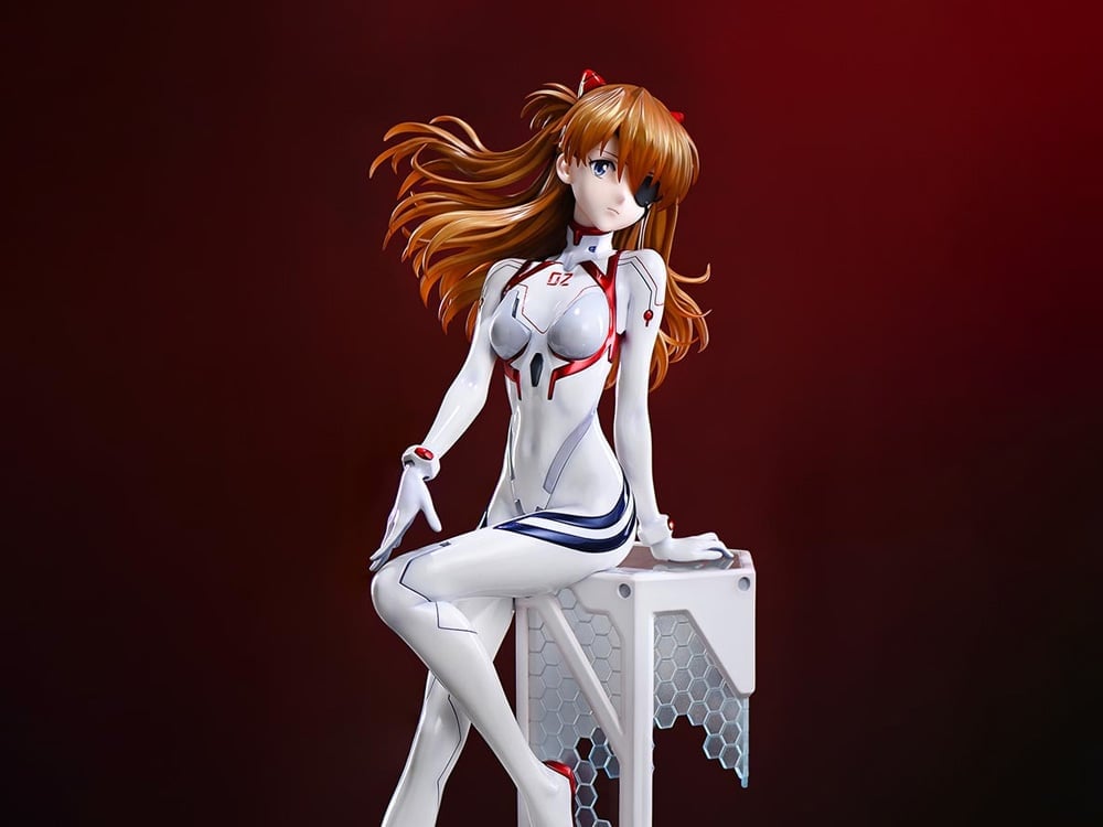 Rebuild of Evangelion Premium Masterline Asuka Shikinami Langley 1/4 Scale Statue Gallery Image 1