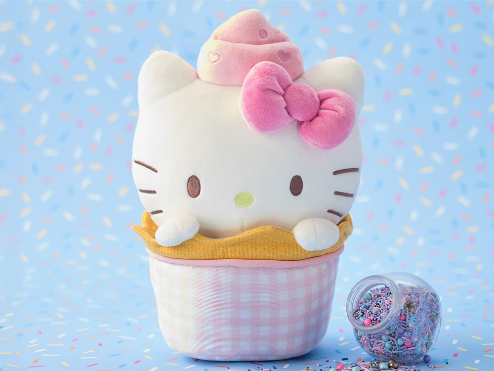 Sanrio Hello Kitty & Friends Hello Kitty Ice Cream Plush Gallery Image 1