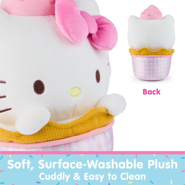 Sanrio Hello Kitty & Friends Hello Kitty Ice Cream Plush Gallery Image 7