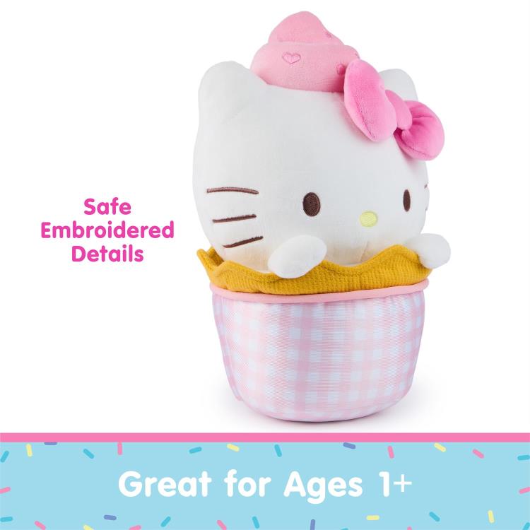 Sanrio Hello Kitty & Friends Hello Kitty Ice Cream Plush Gallery Image 6
