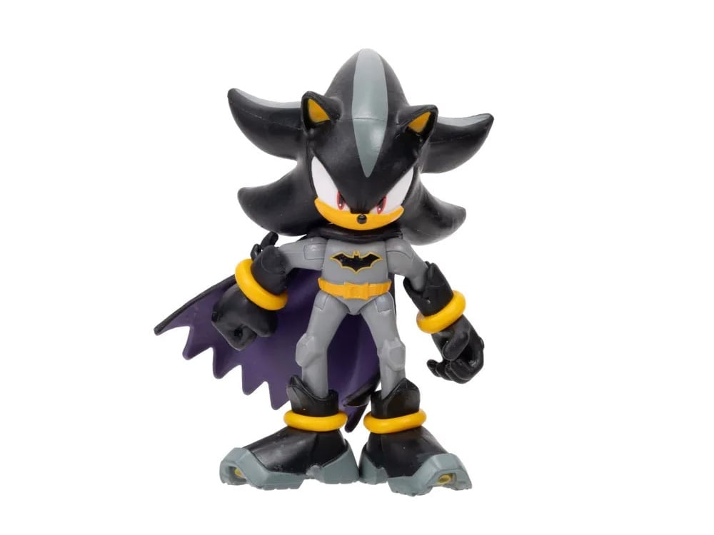 DC Comics x Sonic the Hedgehog Batmobile and Shadow as Batman Set Gallery Image 9
