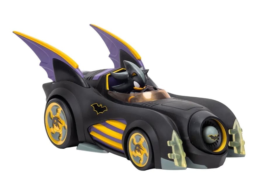 DC Comics x Sonic the Hedgehog Batmobile and Shadow as Batman Set Gallery Image 6
