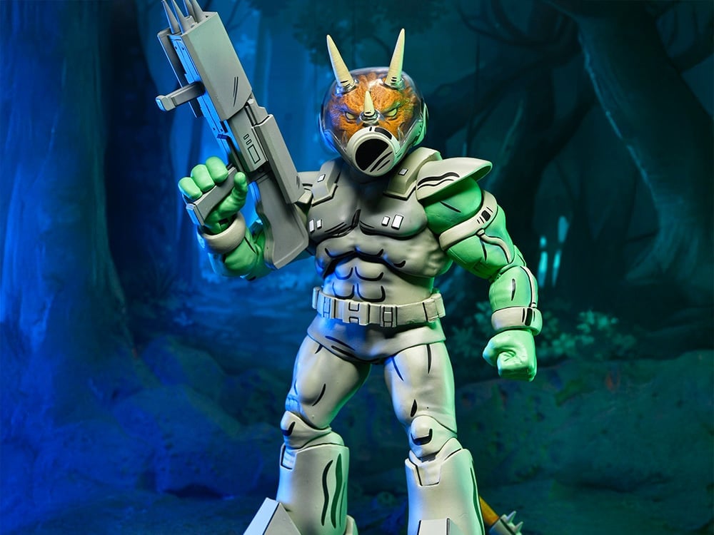 Teenage Mutant Ninja Turtles Shock Commando Triceraton (Mirage