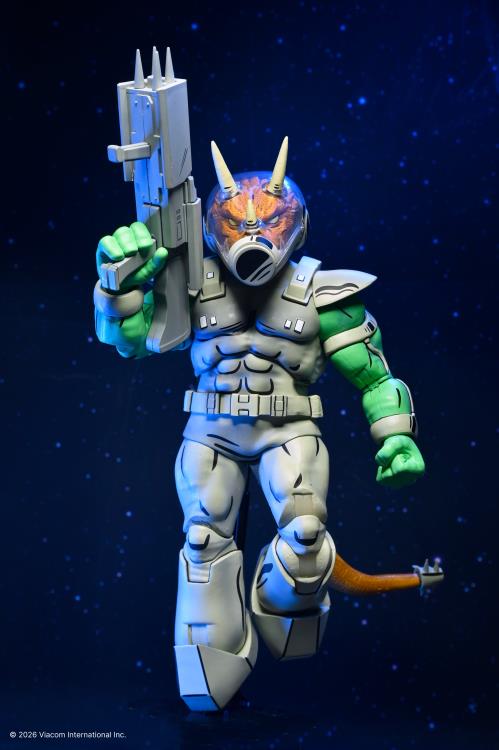 Teenage Mutant Ninja Turtles Shock Commando Triceraton (Mirage Comics) Action Figure Gallery Image 12