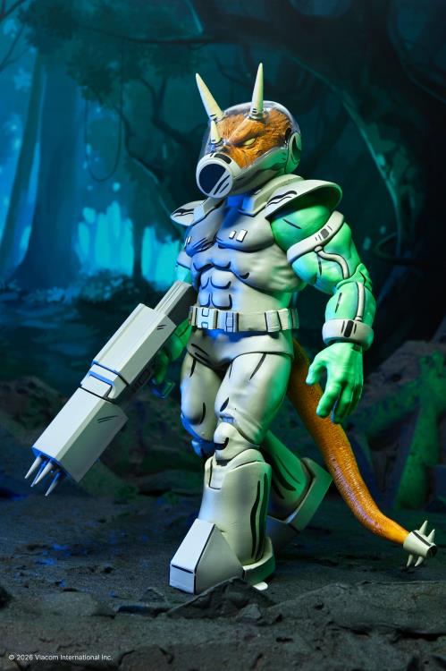 Teenage Mutant Ninja Turtles Shock Commando Triceraton (Mirage Comics) Action Figure Gallery Image 4