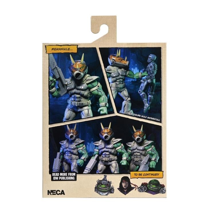 Teenage Mutant Ninja Turtles Shock Commando Triceraton (Mirage Comics) Action Figure Gallery Image 17