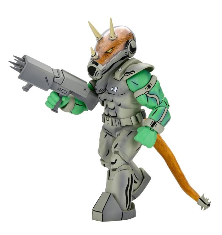 Teenage Mutant Ninja Turtles Shock Commando Triceraton (Mirage Comics) Action Figure Gallery Image 13