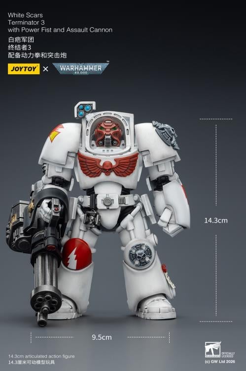 Warhammer 40,000 White Scars Terminator (Ver. 3) with Power Fist