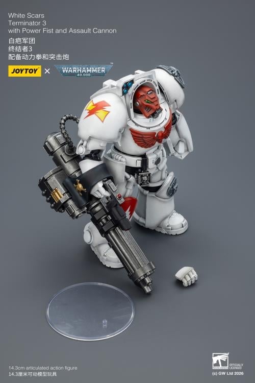 Warhammer 40,000 White Scars Terminator (Ver. 3) with Power Fist