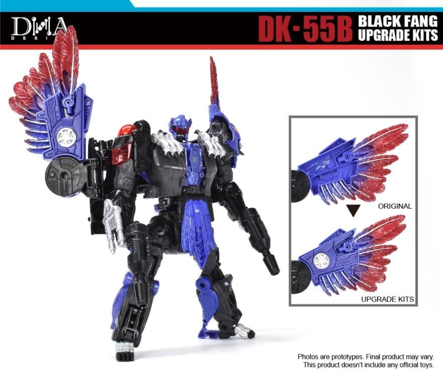 DK-55B Black Fang Upgrade Kit Gallery Image 5