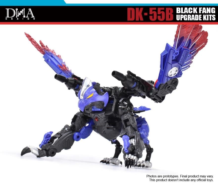 DK-55B Black Fang Upgrade Kit Gallery Image 9