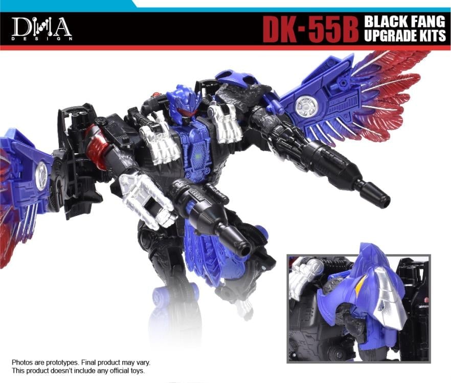 DK-55B Black Fang Upgrade Kit Gallery Image 4