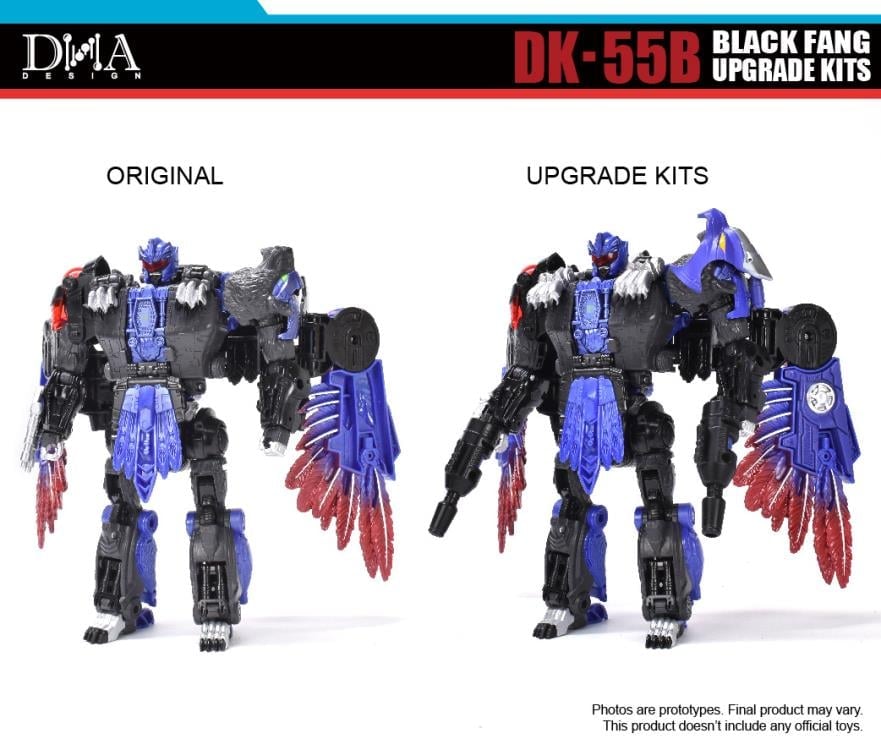 DK-55B Black Fang Upgrade Kit Gallery Image 3